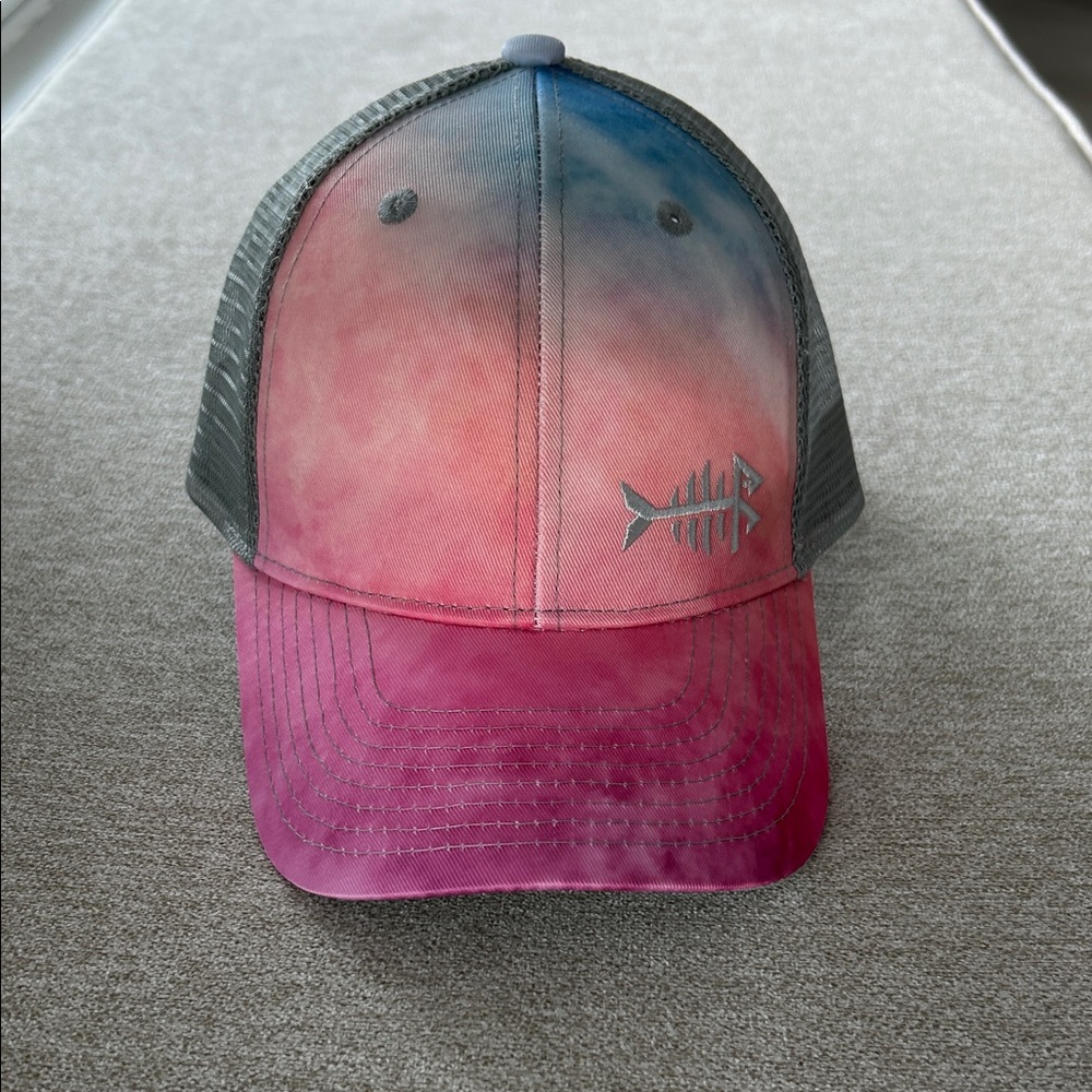 Pink and Blue Gradient Hat - no brand